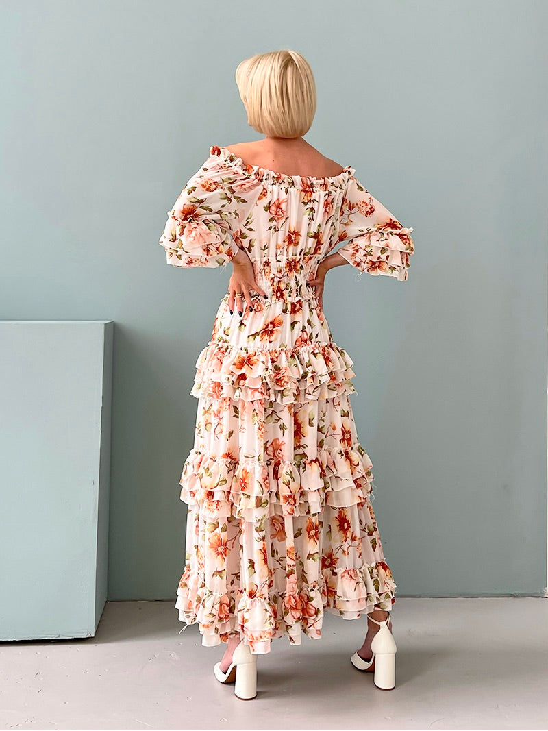 Floral summer dress