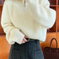 Cashmere turtleneck jumper