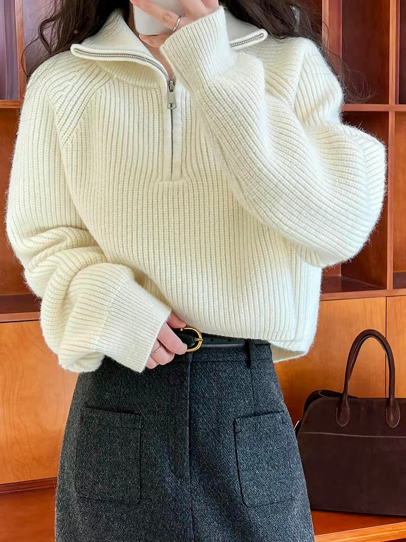 Cashmere turtleneck jumper