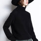 High collar pullover