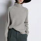 High collar pullover
