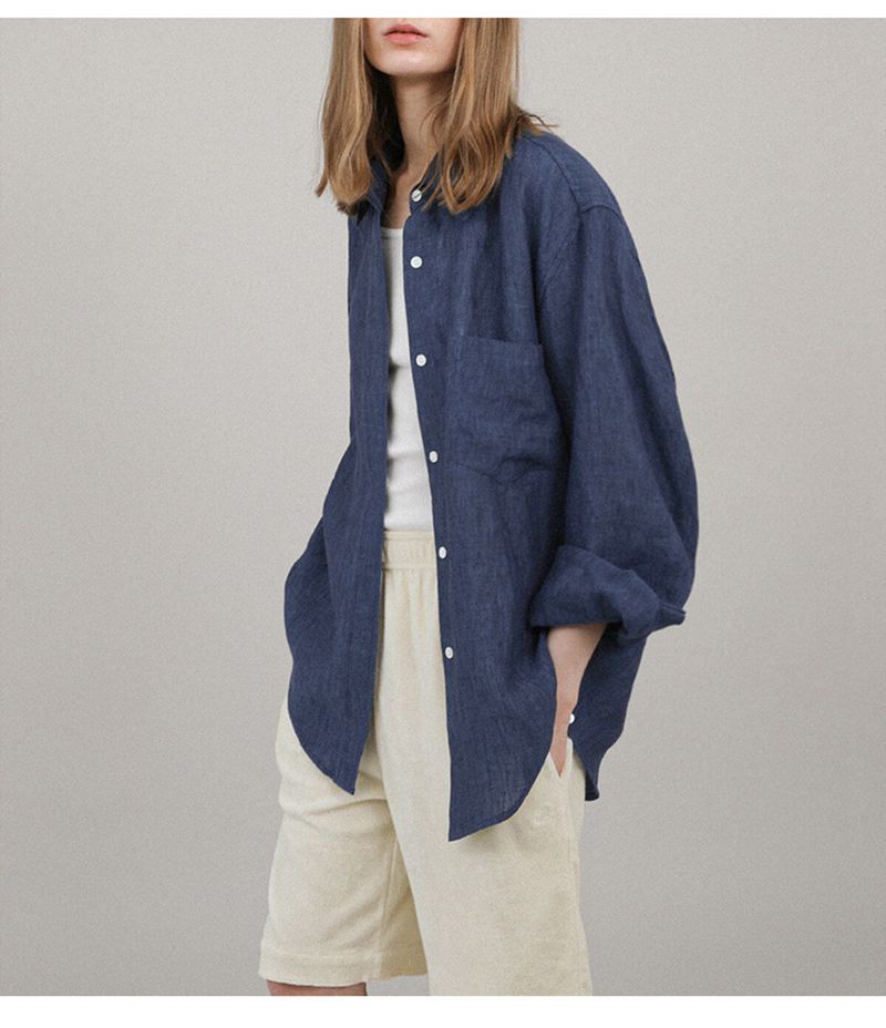 Casual 100% Linen Shirt