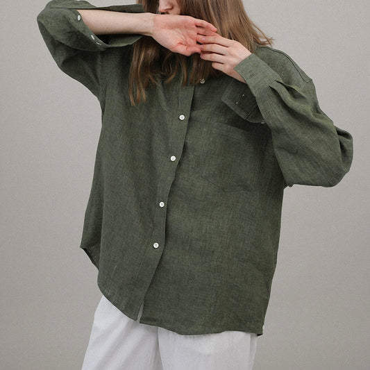 Casual 100% Linen Shirt