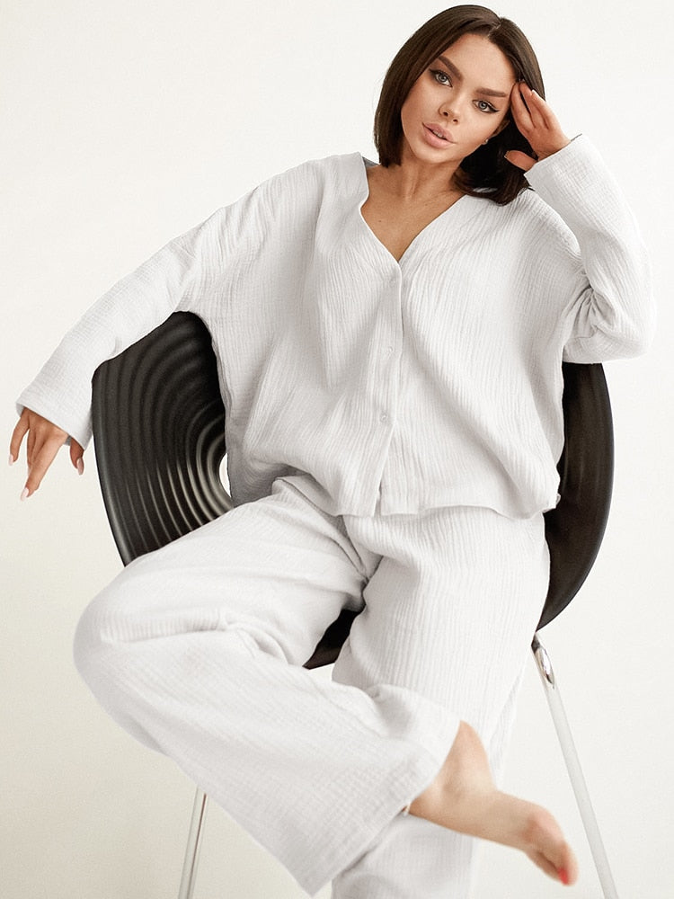 Organic cotton pyjama set